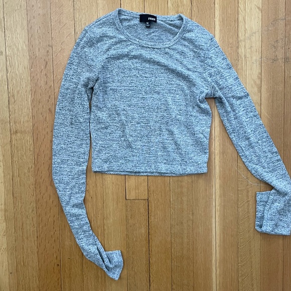 WILFRED FREE slightly cropped long sleeve - Picture 1 of 2